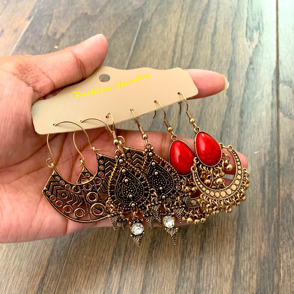Boho bohemian earrings